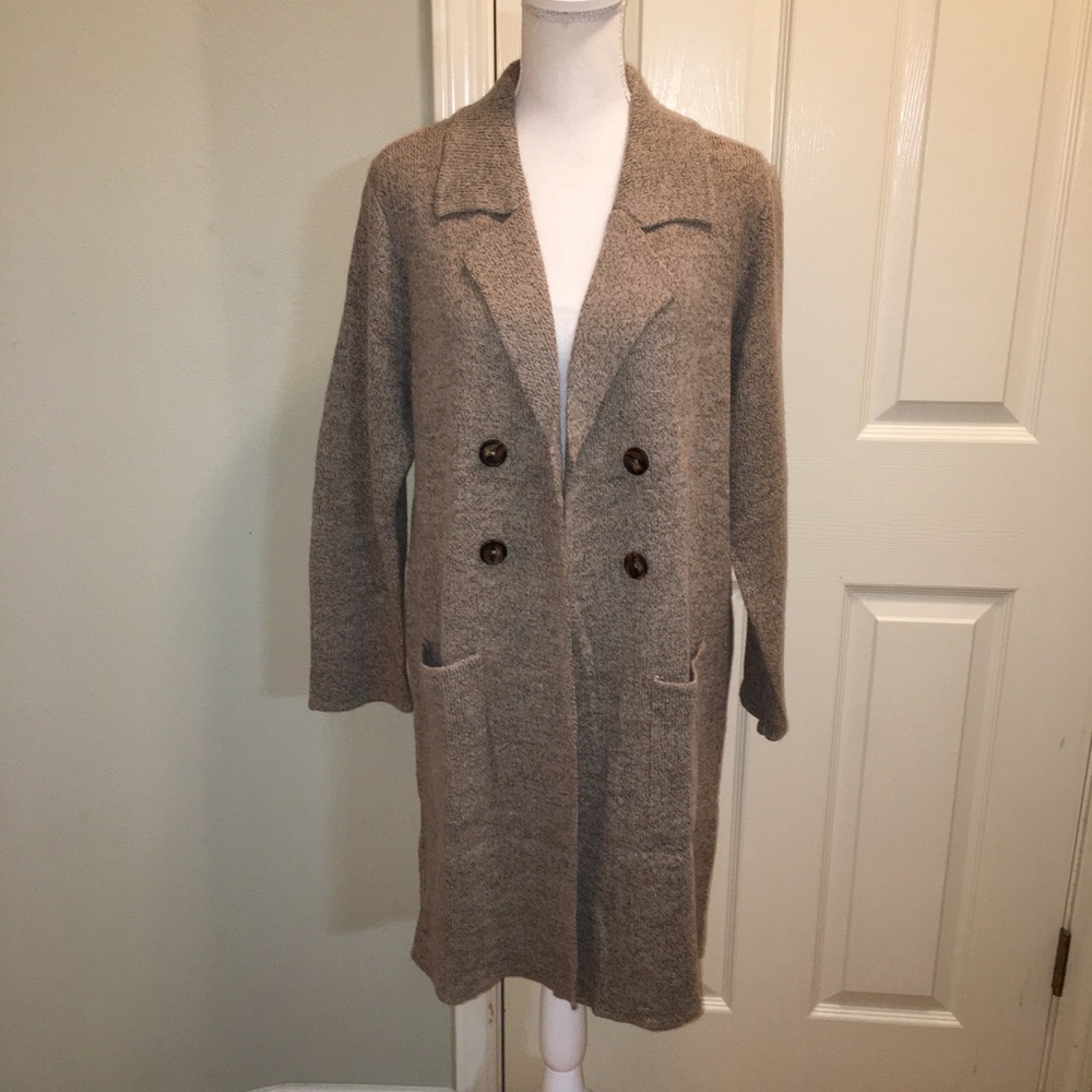 CiCi Bird Long Cardigan Sweater